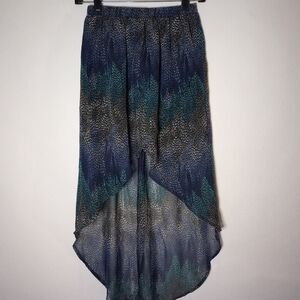 Charlotte Russe sheer skirt size XS